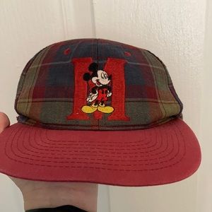 Vintage Mickey Mouse Disney hat flat bill